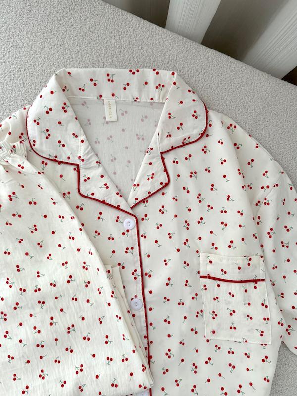 تیشرت شلوار گیلاسی🍒
