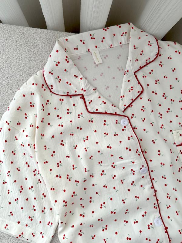 تیشرت شلوار گیلاسی🍒