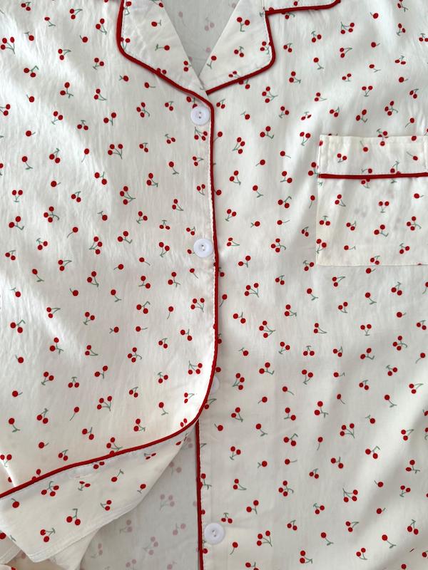تیشرت شلوار گیلاسی🍒