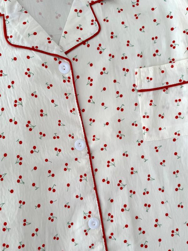 تیشرت شلوار گیلاسی🍒