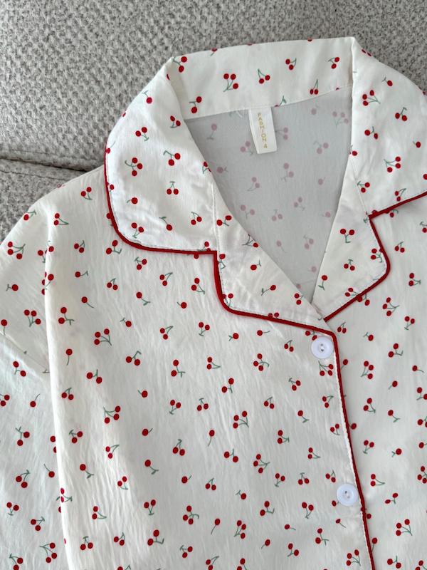تیشرت شلوار گیلاسی🍒