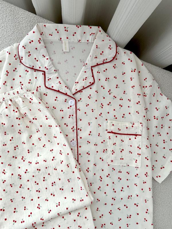 تیشرت شلوار گیلاسی🍒