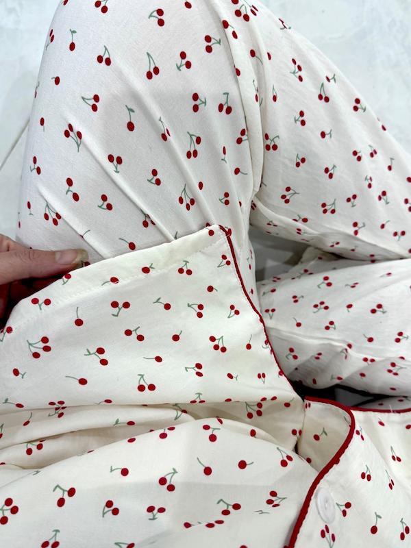 تیشرت شلوار گیلاسی🍒