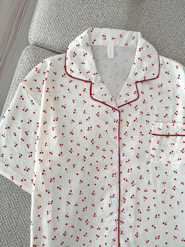 تیشرت شلوار گیلاسی🍒