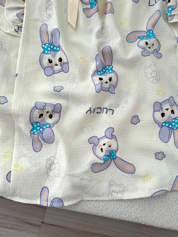ست تیشرت شورتک خرگوشی🐇