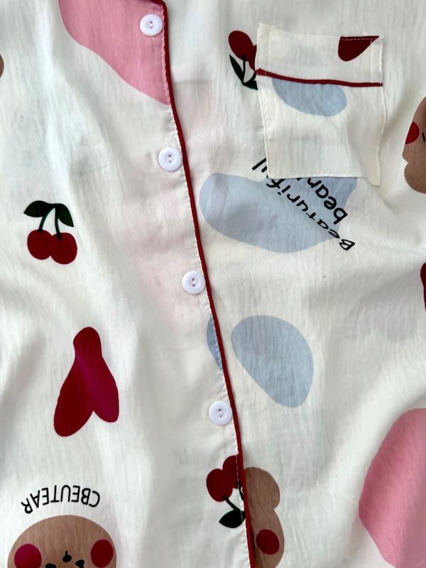 ست تیشرت شلوار خرسی🧸❤️