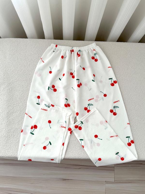 تیشرت شلوار آلبالویی🍒