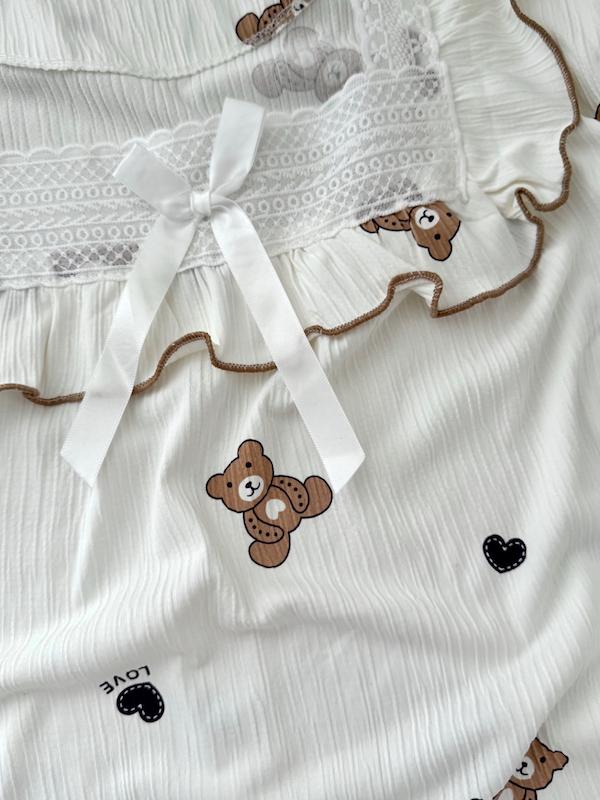 ست تیشرت شلوار خرسی🧸
