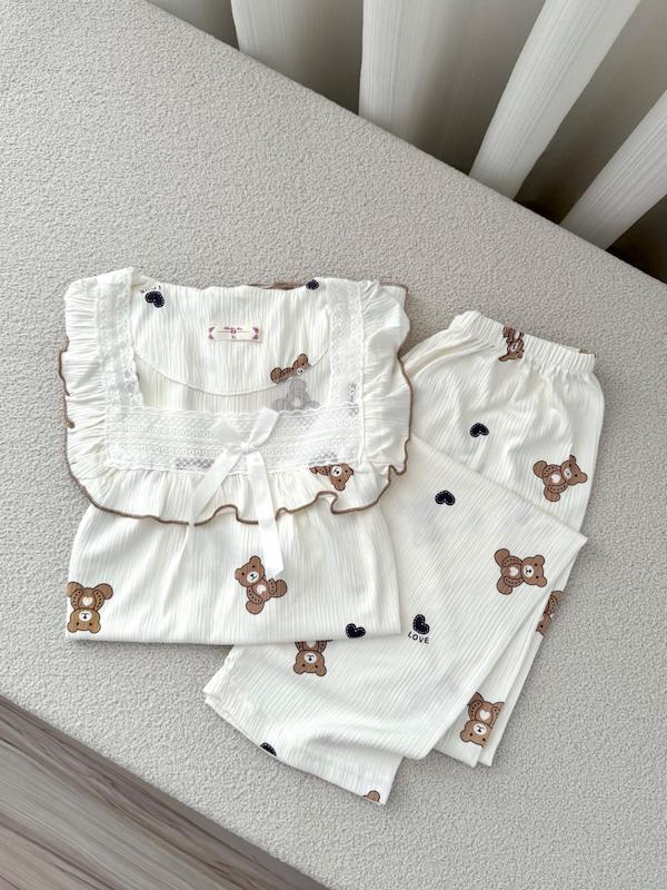 ست تیشرت شلوار خرسی🧸
