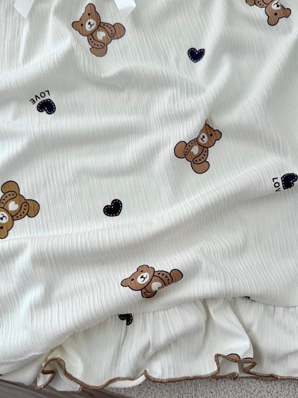 ست تیشرت شلوار خرسی🧸