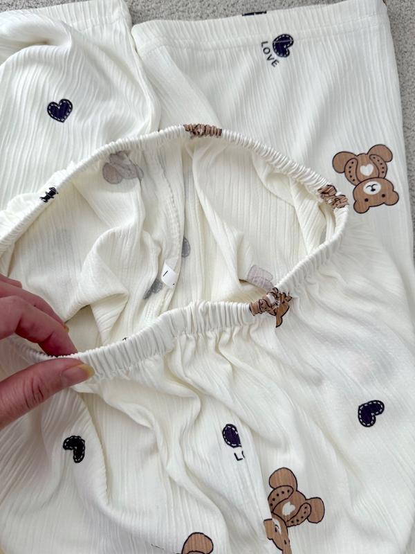 ست تیشرت شلوار خرسی🧸