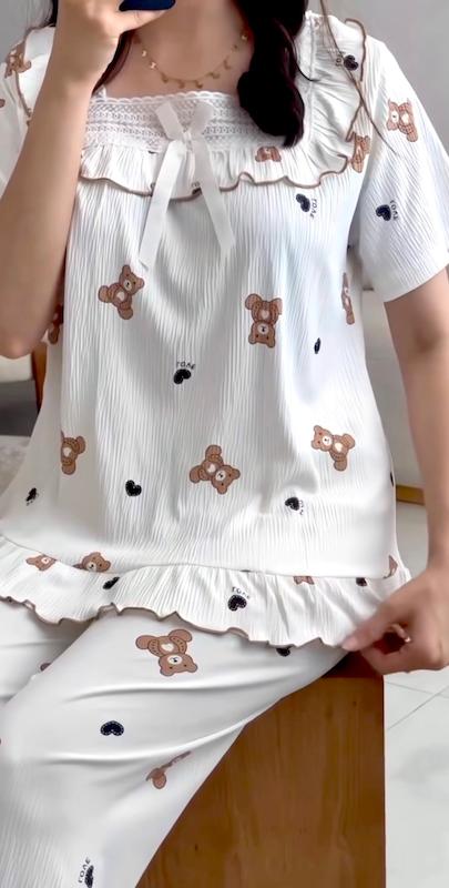 ست تیشرت شلوار خرسی🧸