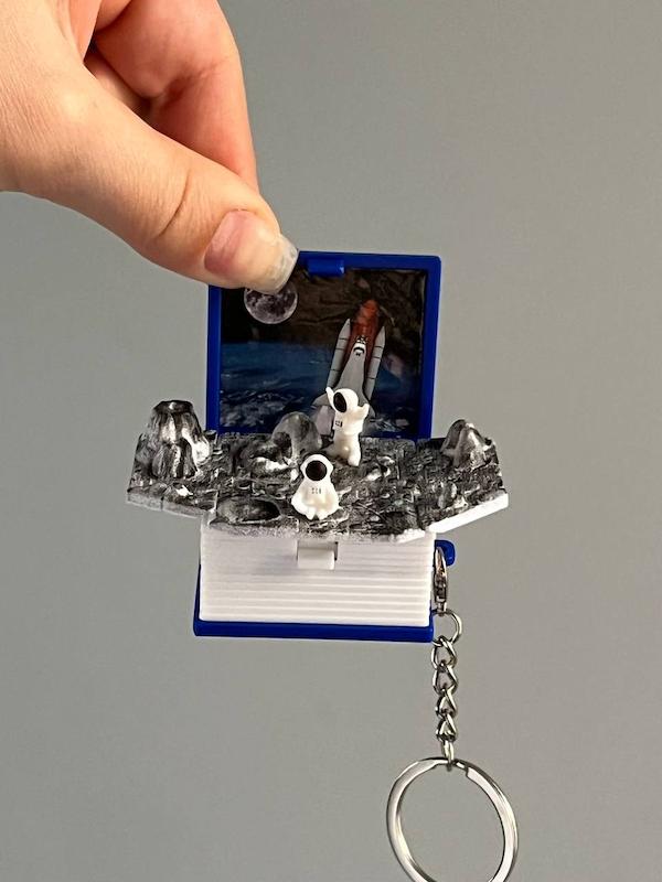 جا کلیدی فضانورد و کره ماه