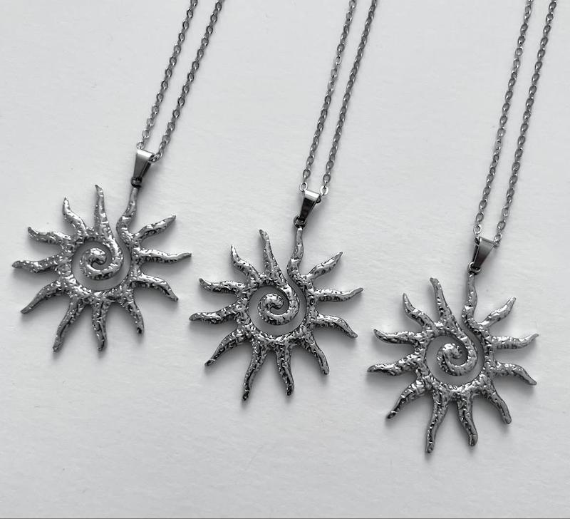 گردنبند اسپیرال خورشید