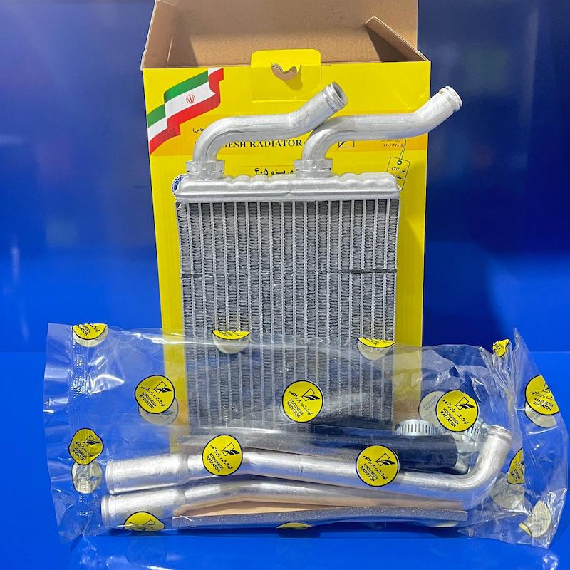 رادیاتور بخاری پژو 405 و پژو پارس ( دو تکه ) کوشش رادیاتور