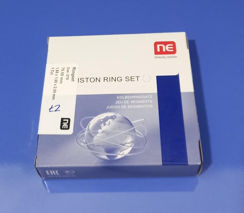 رینگ پیستون NE پژو 206 تیپ 2 - اصلی - ( رینگ موتور )