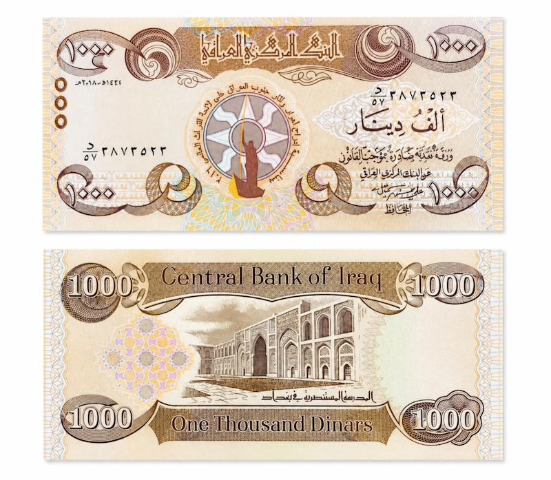  اسكناس ١٠٠٠دينار عراق رايج كيفيت بانكى