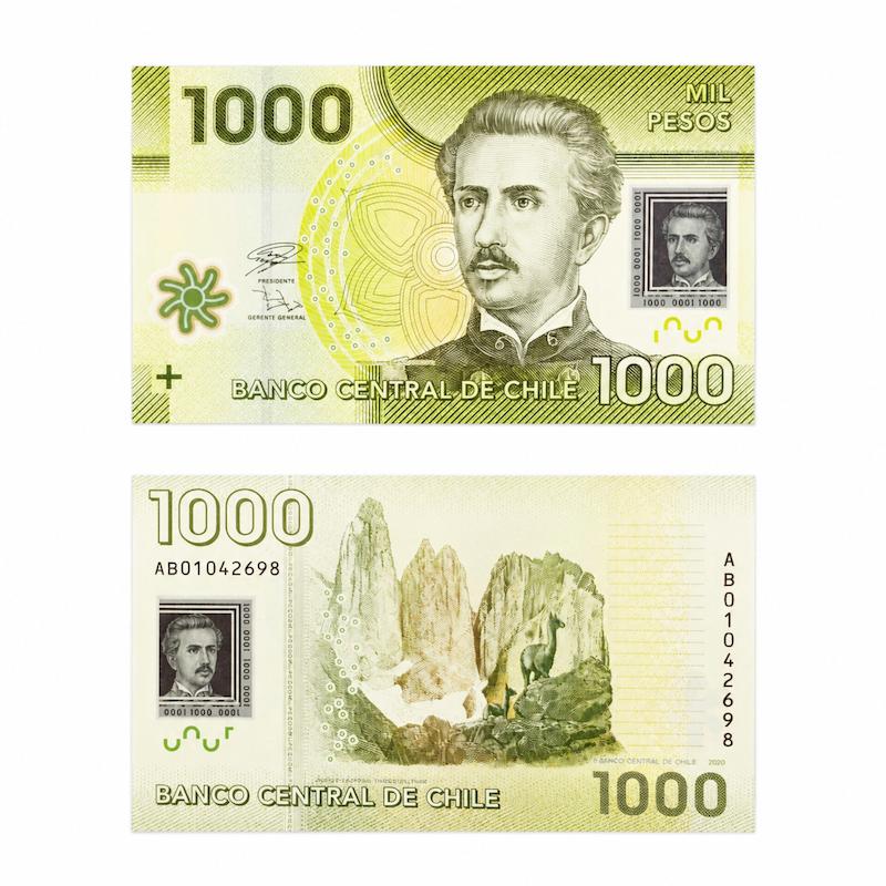اسکناس ۱۰۰۰ پزو شیلی (Chile 1000 Pesos)