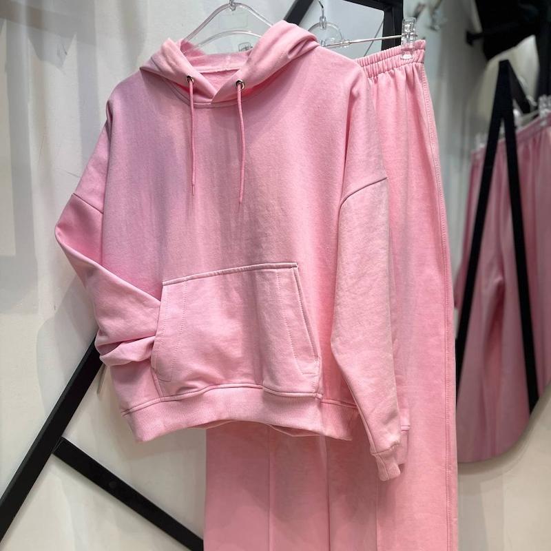 ست هودی شلوار مژگان