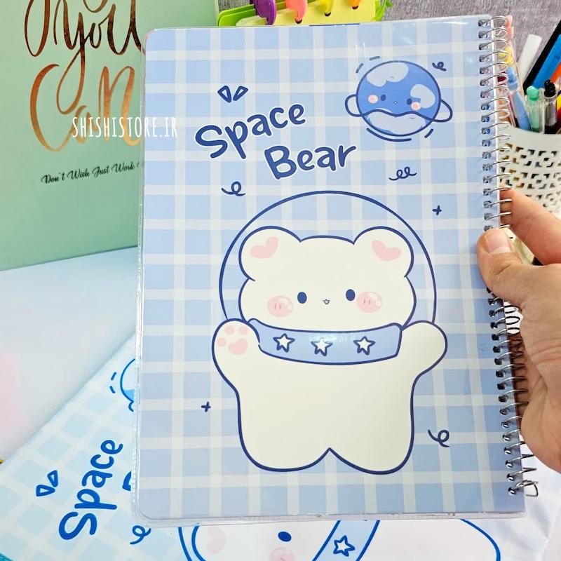 دفتر 50برگ جلد مجلد سویل