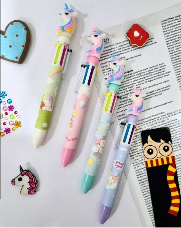 رواننویس 6رنگ یونیکورن