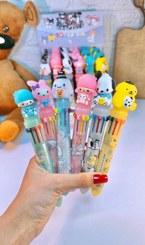 رواننویس 6رنگ کرومی و دوستان