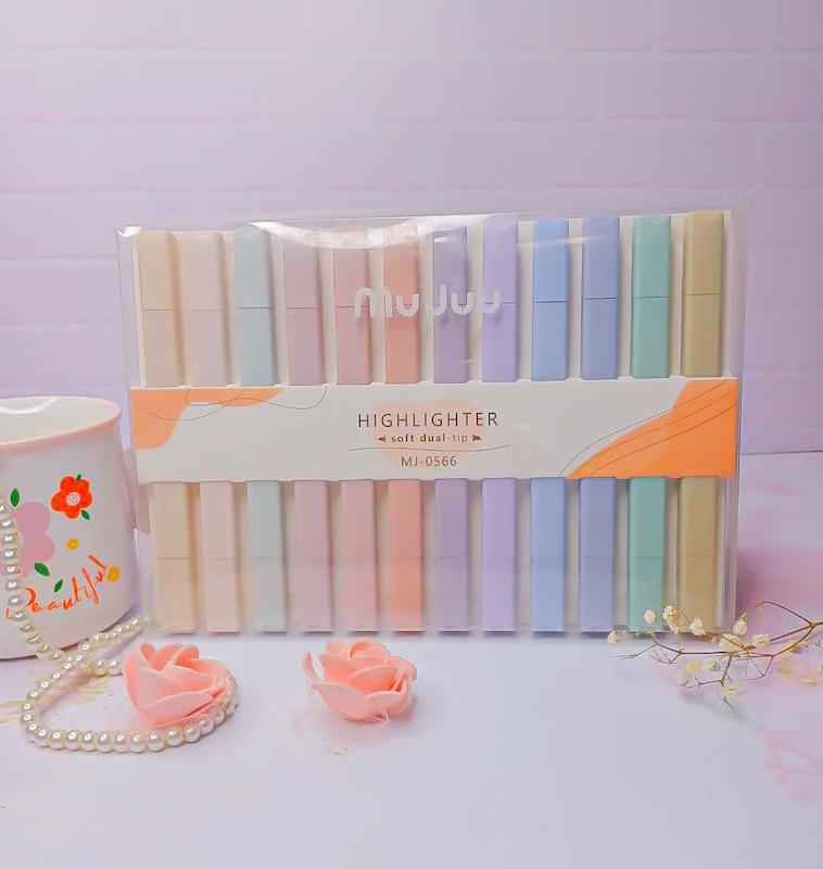 هایلایتر 12رنگ دوسر