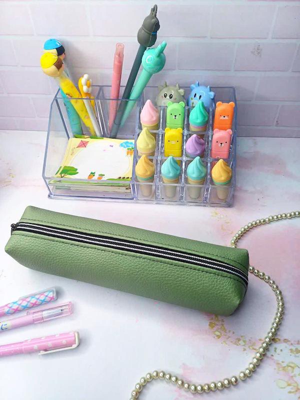 جامدادی چرم ساده