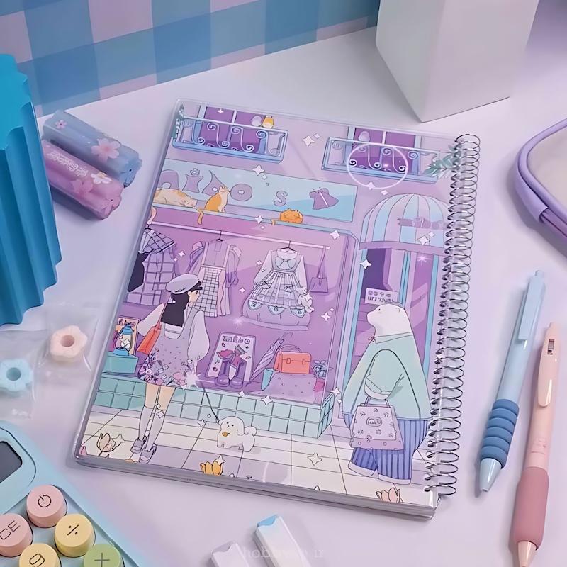 دفتر 80برگ دختر رویایی