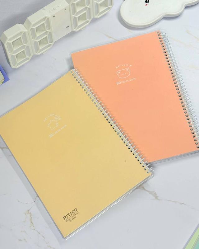 دفتر80برگ پاستلی 