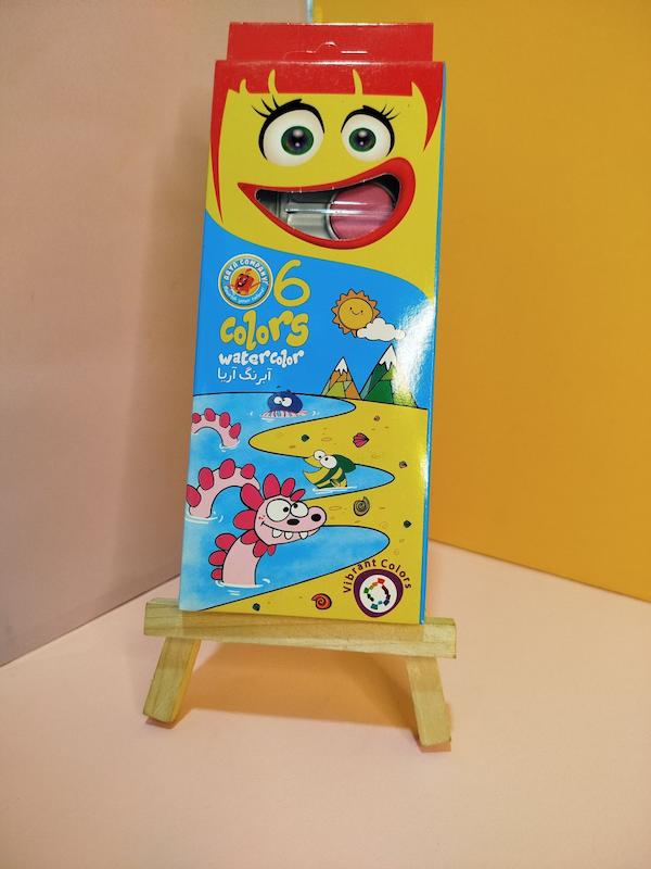 آبرنگ آریا ۶ رنگ