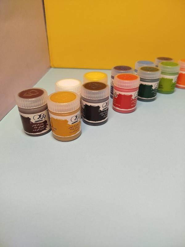 گواش ۱۲ رنگ پارس جعبه مقوایی