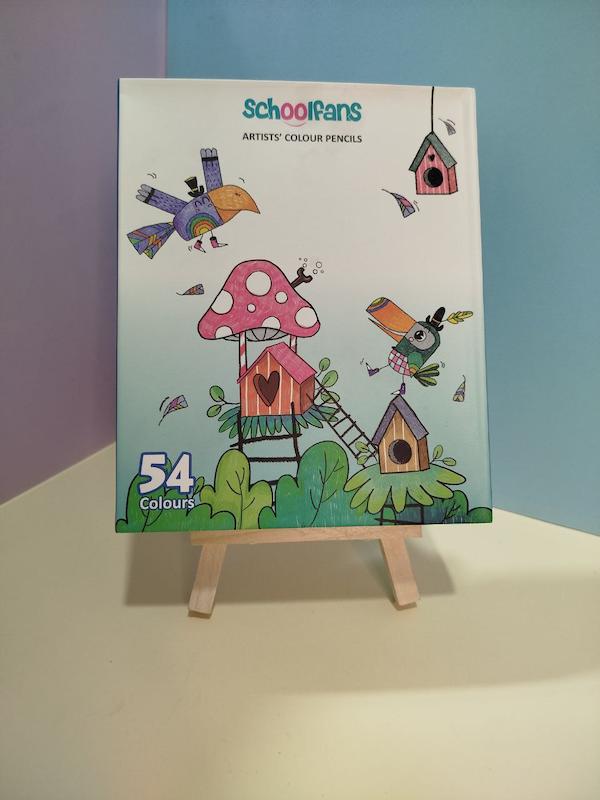 مدادرنگی ۵۴ رنگ اسکول فنس