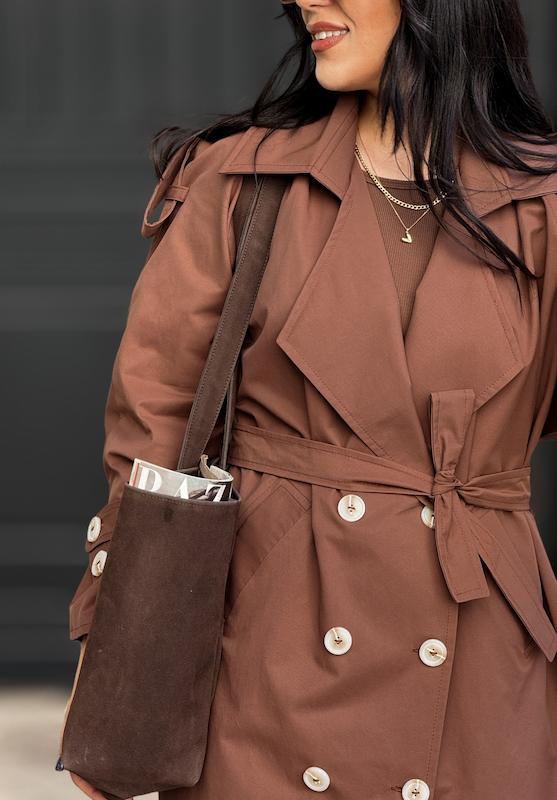 ترنچ کت سرو موکا