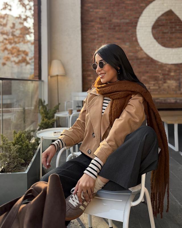 ترنچ کت رزا