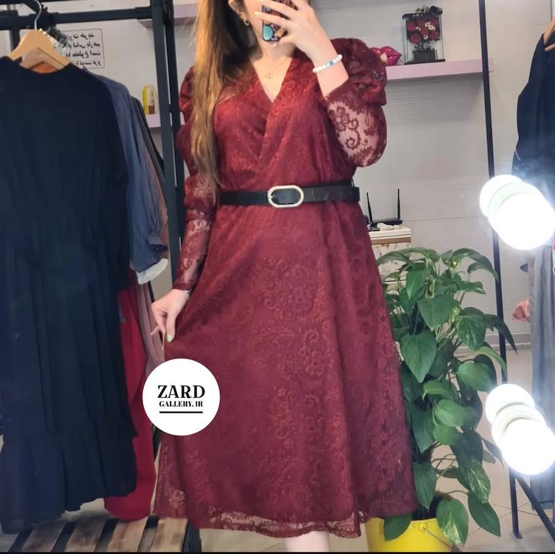 پیراهن گیپور مجلسی