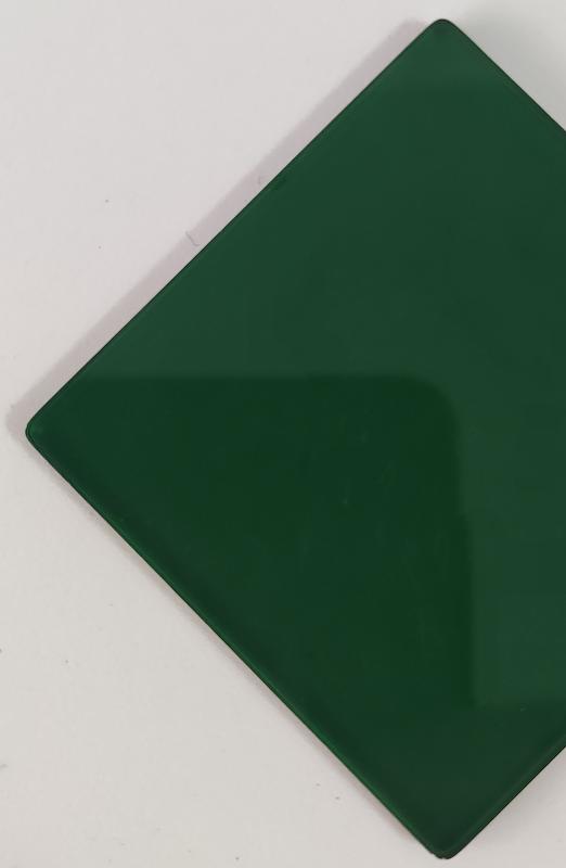 ورق 2.8 میل سبز شفاف کد 362 ابعاد 122*183 سانتیمتر چینی