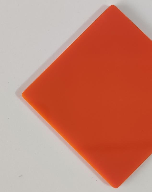 ورق 2.8 میل نارنجی کد 266 ابعاد 122*183 سانتیمتر تایوان 