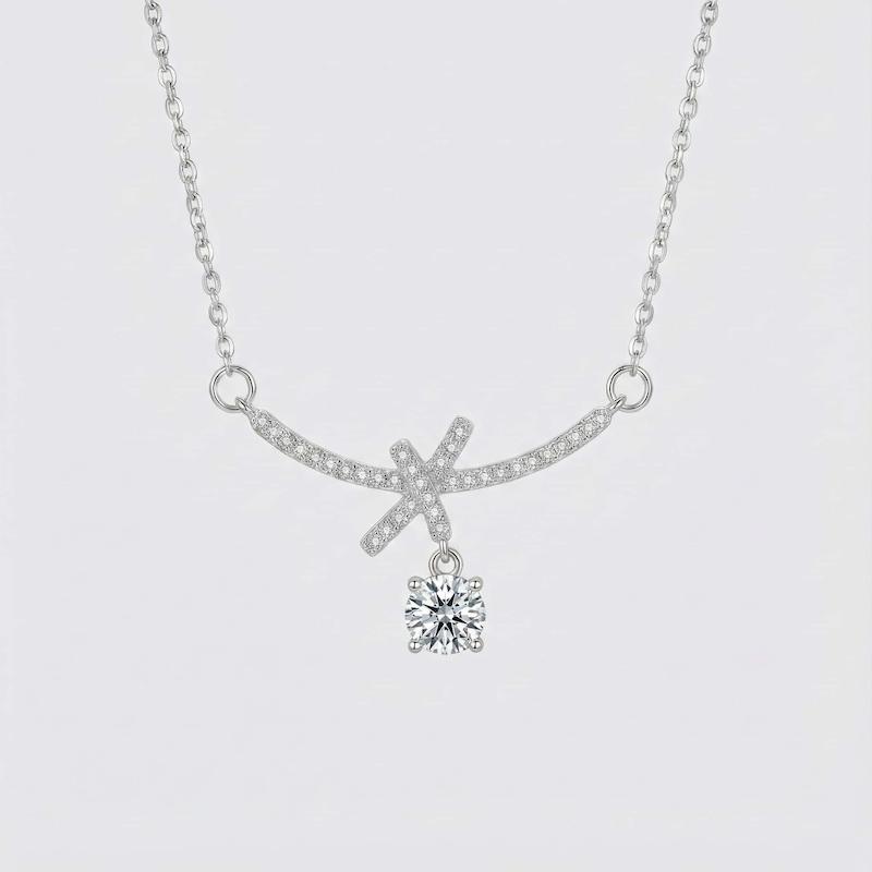 گردنبند کلاویکل مدل «سِلین» (Celine Diamond Knot)