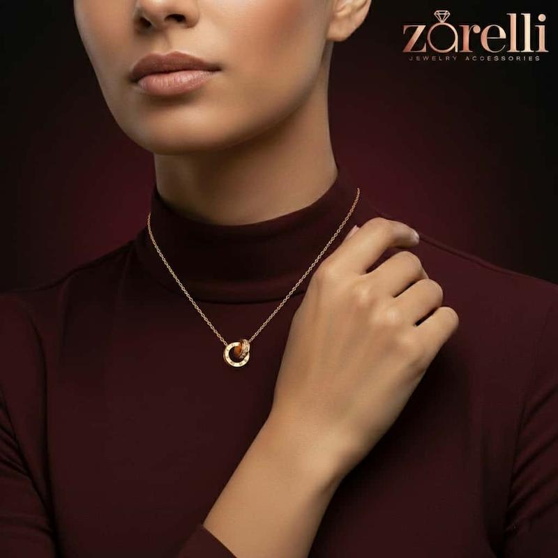 گردنبند حلقه های رومی