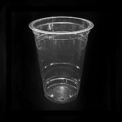 لیوان یکبارمصرف پلاستیکی بزرگ آبمیوه مک بلند450cc،بسته300عددی