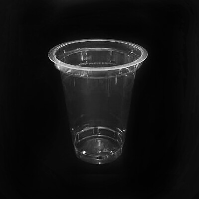 لیوان یکبارمصرف پلاستیکی آبمیوه مک کوتاه 350cc،بسته300عددی