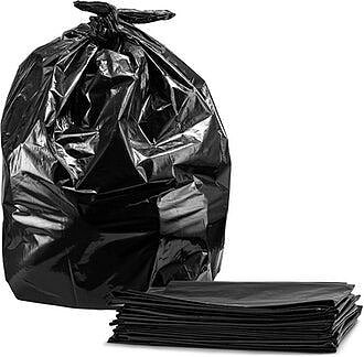خرید عمده نایلون کیسه زباله فله سایز بزرگ ۱۲۰×۸۰ درجه یک ونیم،کیسه۲۵کیلویی