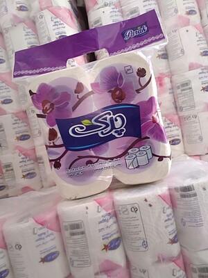 خرید عمده دستمال کاغذی توالت دلسی فله، بسته 96عددی
