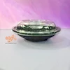ظرف سالاد سزار یکبار مصرف مشکی کوچک