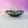 ظرف سالاد سزار یکبار مصرف مشکی کوچک