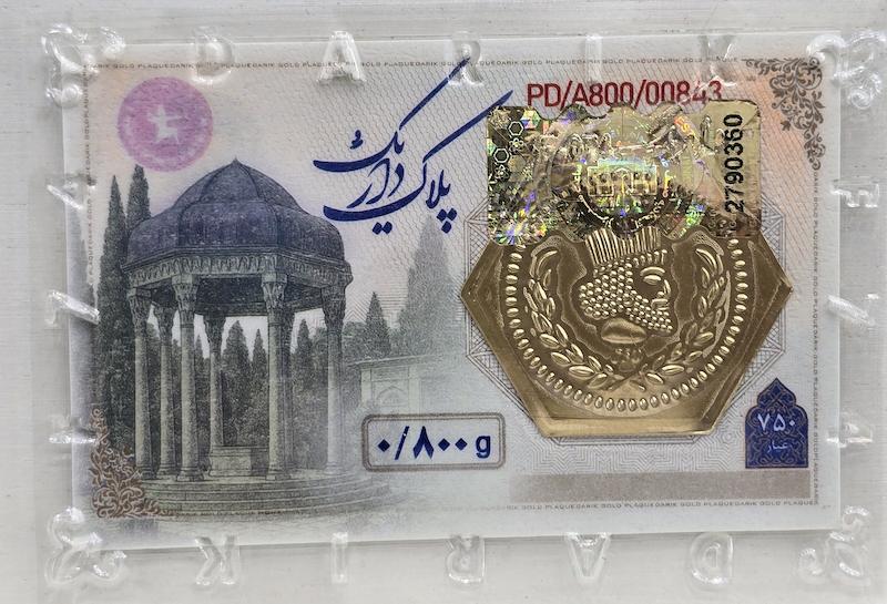 سکه پارسیان ۸۰۰ سوت
