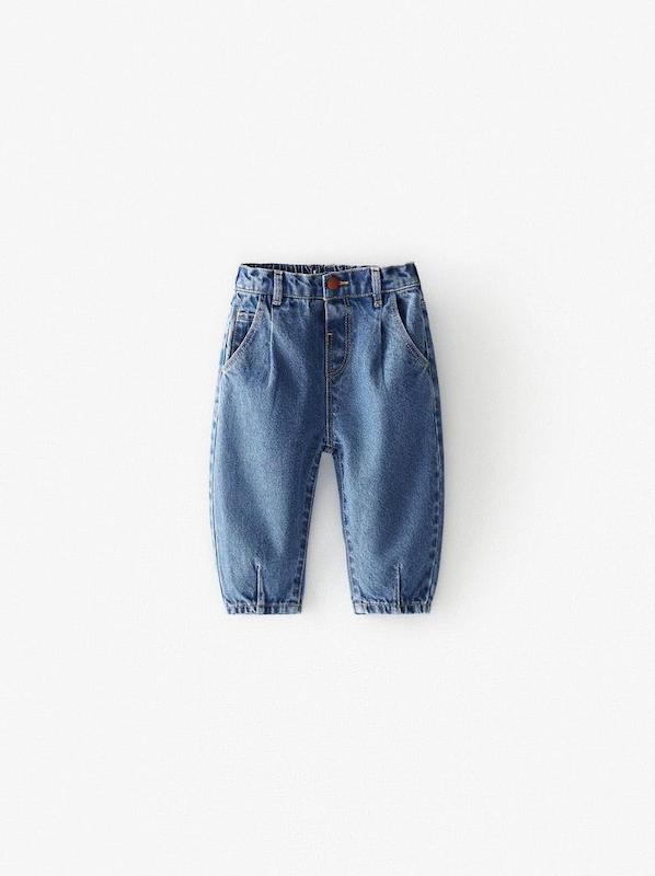 شلوار جین مام استایل پسرانه ( 6 تا 12 سال)