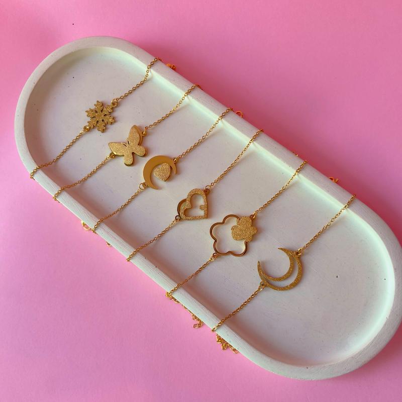 دستبند شایندار طلایی 