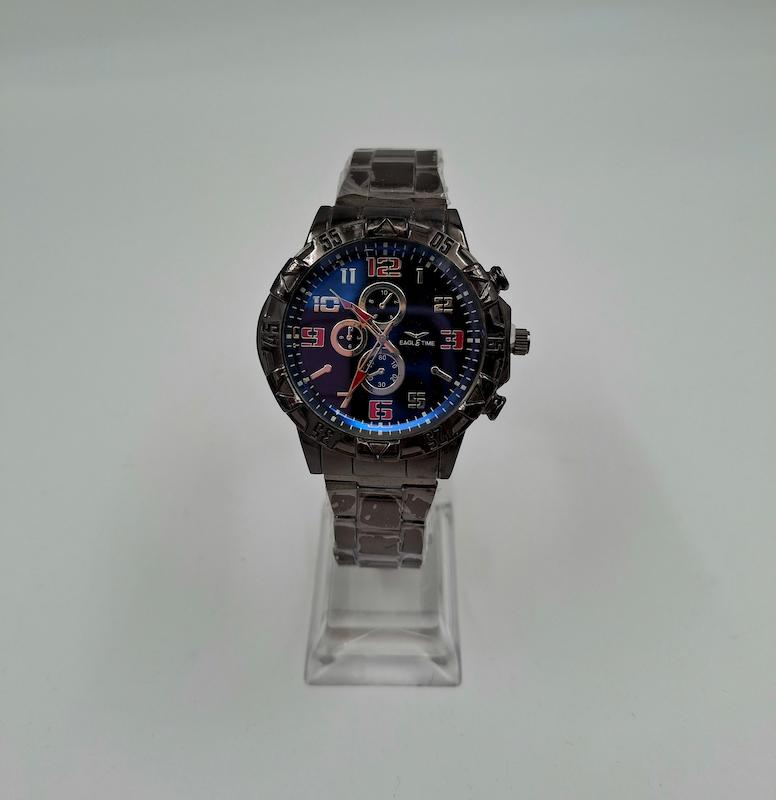 ساعت مردانه ایگل تایم صفحه قرمز آبی